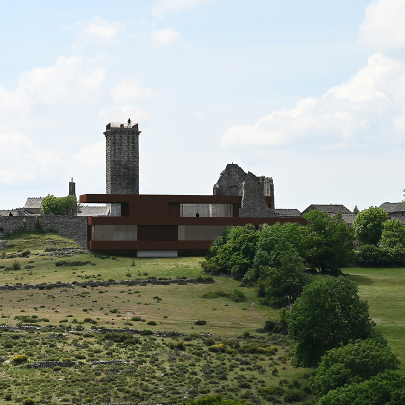 Insertion paysagère musée