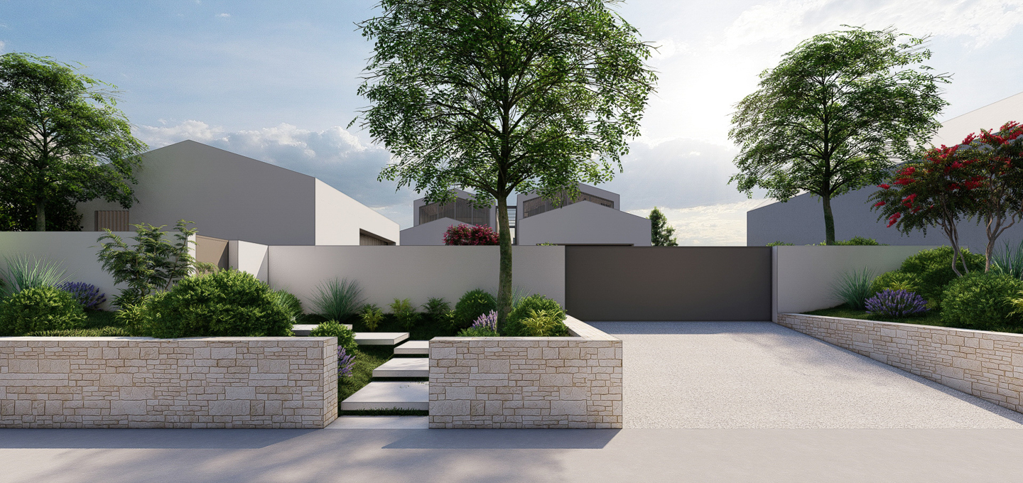 Perspective depuis la rue