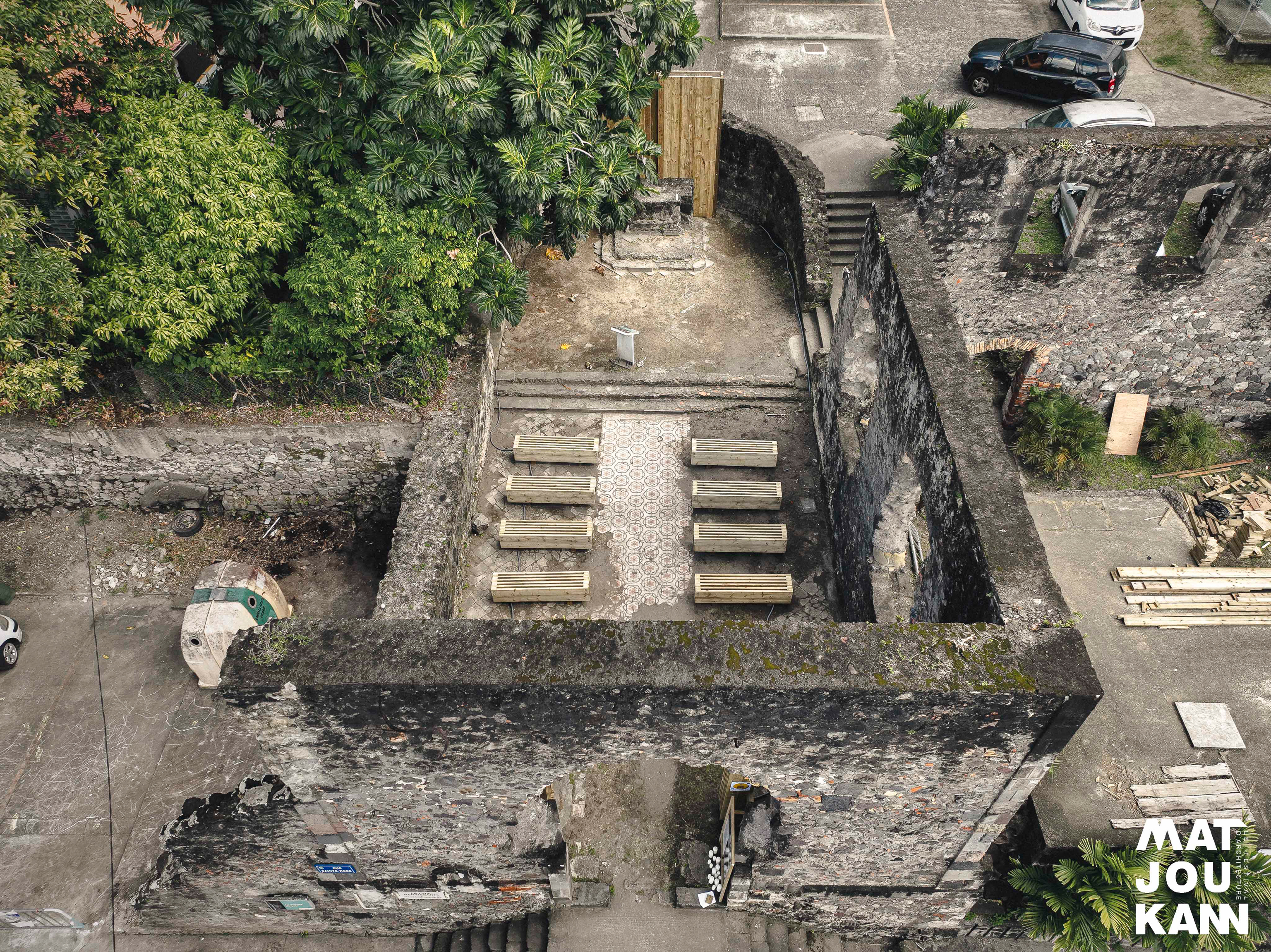 Photo détail vue aerienne