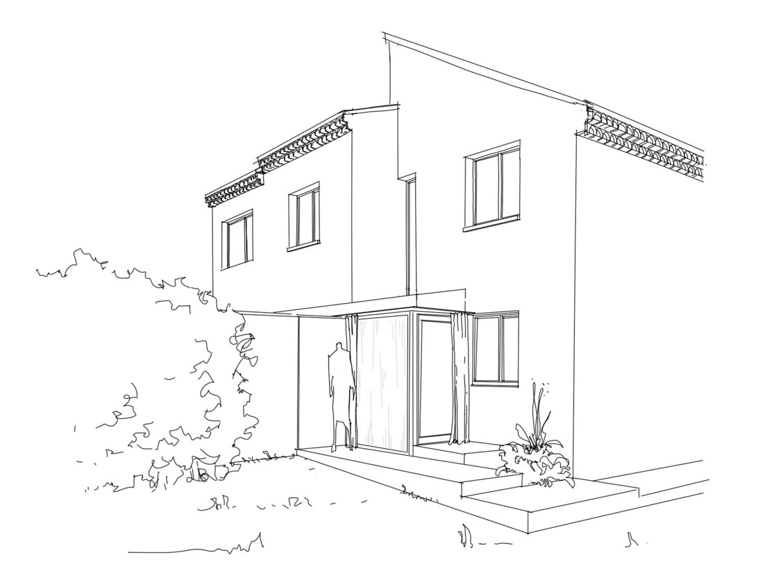 Croquis parvis projet 02